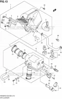 FILTRE A AIR pour Suzuki BURGMAN 650 2008