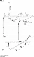 GUIDON (MODEL K6/K7/K8) pour Suzuki BURGMAN 650 2008