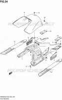 REPOSE PIEDS pour Suzuki BURGMAN 650 2008