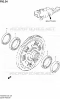 EMBRAYAGE PRIMAIRE pour Suzuki BURGMAN 650 2009
