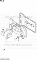 COUVRE CULASSE pour Suzuki BURGMAN 650 2009