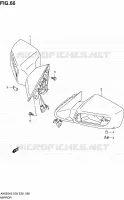 RETROVISEUR (AN650A) pour Suzuki BURGMAN 650 2009