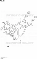 CADRE pour Suzuki BURGMAN 650 2010