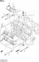 CULASSE pour Suzuki BURGMAN 650 2010