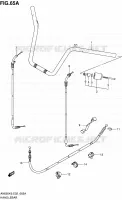 GUIDON (MODEL K9/L0) pour Suzuki BURGMAN 650 2010