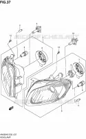 PHARE (NOTE) pour Suzuki BURGMAN 650 2010