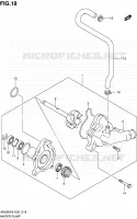 POMPE A EAU pour Suzuki BURGMAN 650 2010
