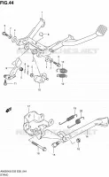 BEQUILLE pour Suzuki BURGMAN 650 2010