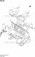 BOITE AVANT pour Suzuki BURGMAN 650 2010