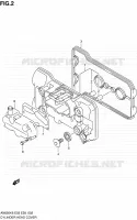 COUVRE CULASSE pour Suzuki BURGMAN 650 2010
