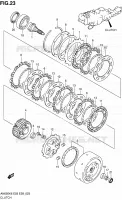 EMBRAYAGE pour Suzuki BURGMAN 650 2010