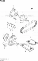 POMPE A HUILE pour Suzuki BURGMAN 650 2010