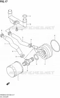 RADIATEUR D'HUILE pour Suzuki BURGMAN 650 2010