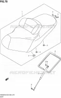SELLE pour Suzuki BURGMAN 650 2010