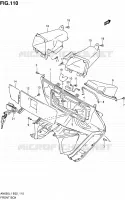 BOITE AVANT (AN650AL1 E24) pour Suzuki BURGMAN 650 2012