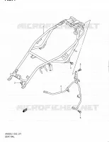 CADRE ARRIERE pour Suzuki BURGMAN 650 2012