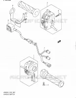 COMMODOS (AN650AL1 E02) pour Suzuki BURGMAN 650 2012
