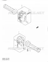 COMMODOS (AN650L1 E19) pour Suzuki BURGMAN 650 2012