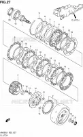 EMBRAYAGE pour Suzuki BURGMAN 650 2012