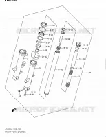 FOURCHE pour Suzuki BURGMAN 650 2012