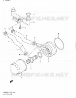 RADIATEUR D'HUILE pour Suzuki BURGMAN 650 2012
