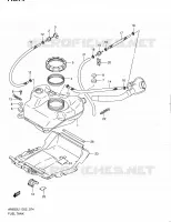 RESERVOIR D'ESSENCE pour Suzuki BURGMAN 650 2012