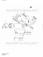 SILENCIEUX (AN650AL1 E02) pour Suzuki BURGMAN 650 2012