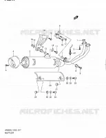 SILENCIEUX (AN650AL1 E24) pour Suzuki BURGMAN 650 2012