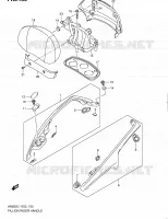 SUPPORT DOSSERET (AN650AL1 E02) pour Suzuki BURGMAN 650 2012
