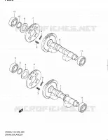 BALANCIER pour Suzuki BURGMAN 650 2011