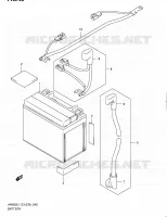 BATTERIE pour Suzuki BURGMAN 650 2011
