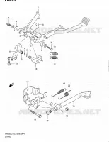 BEQUILLE pour Suzuki BURGMAN 650 2011