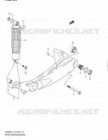 BRAS OSCILLANT ARRIERE pour Suzuki BURGMAN 650 2011