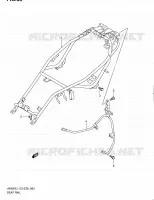 CADRE ARRIERE pour Suzuki BURGMAN 650 2011