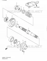 CARDAN pour Suzuki BURGMAN 650 2011