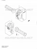 COMMODOS (AN650AL1 E33) pour Suzuki BURGMAN 650 2011