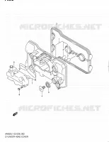 COUVRE CULASSE pour Suzuki BURGMAN 650 2011