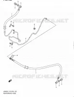 DURITE DE FREIN ARRIERE (AN650AL1 E28) pour Suzuki BURGMAN 650 2011