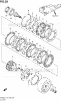 EMBRAYAGE pour Suzuki BURGMAN 650 2011