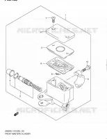 MAITRE CYLINDRE AVANT pour Suzuki BURGMAN 650 2011