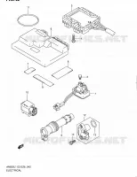 PARTIE ELECTRIQUE (AN650L1 E33) pour Suzuki BURGMAN 650 2011