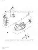 PHARE pour Suzuki BURGMAN 650 2011