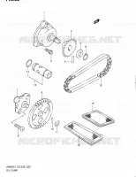 POMPE A HUILE pour Suzuki BURGMAN 650 2011