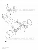RADIATEUR D'HUILE pour Suzuki BURGMAN 650 2011