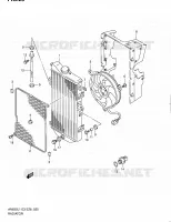 RADIATEUR pour Suzuki BURGMAN 650 2011