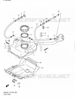 RESERVOIR D'ESSENCE pour Suzuki BURGMAN 650 2011
