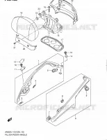 SUPPORT DOSSERET (AN650AL1 E28) pour Suzuki BURGMAN 650 2011