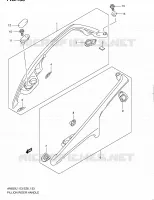 SUPPORT DOSSERET (AN650L1 E03) pour Suzuki BURGMAN 650 2011