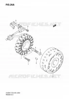 ALLUMAGE ROTOR   STATOR (MODEL K8/K9/L0) pour Suzuki V-STROM 650 2010