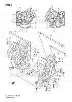 CARTER pour Suzuki V-STROM 650 2010